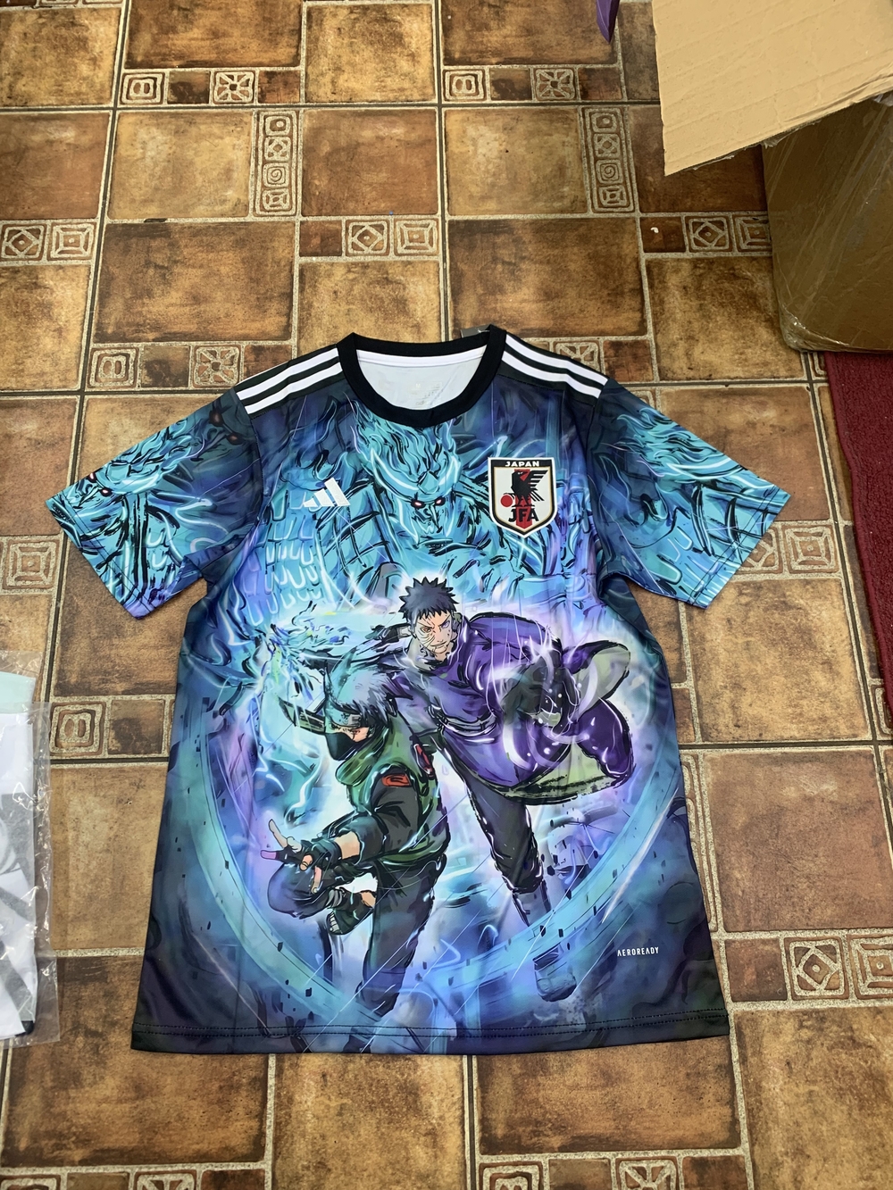 Adidas Japan 2026 Naruto Custom Fan Art Jersey Size M